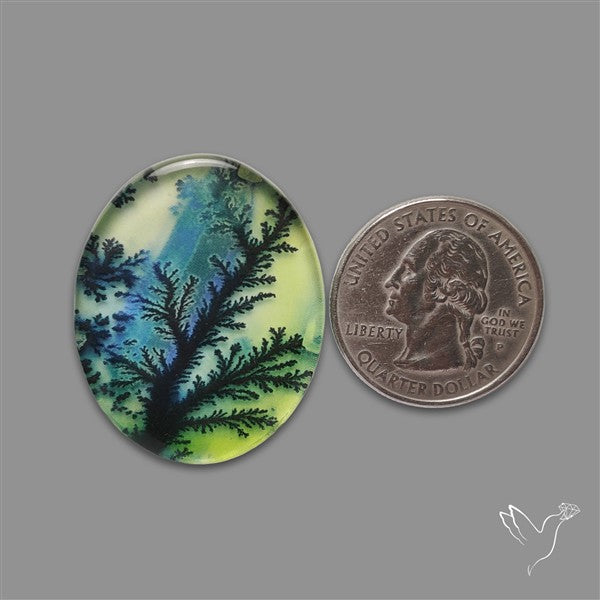 Picture Inlay Quartz Doublet (not natural patterns)