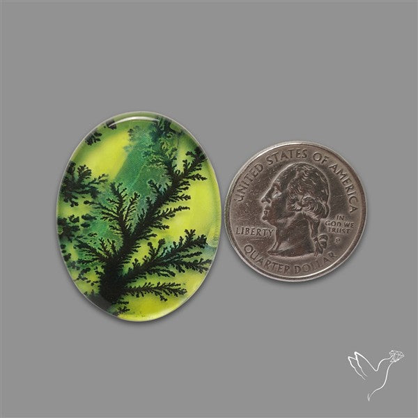 Picture Inlay Quartz Doublet (not natural patterns)