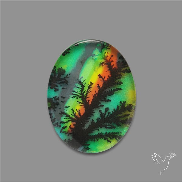 Picture Inlay Quartz Doublet (not natural patterns)