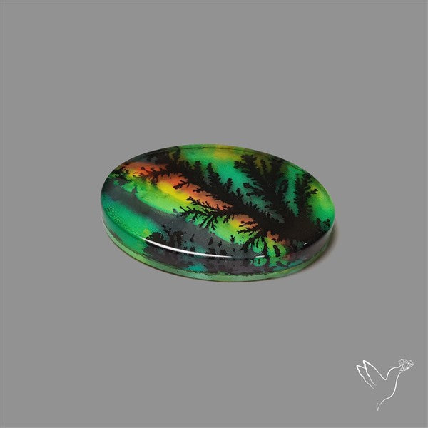 Picture Inlay Quartz Doublet (not natural patterns)