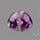 Trapiche Amethyst Pair