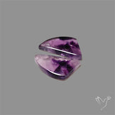 Trapiche Amethyst Pair