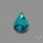 Morenci Mines Turquoise Cabochon (backed)
