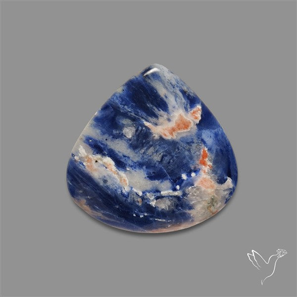 Sunset Sodalite Cabochon
