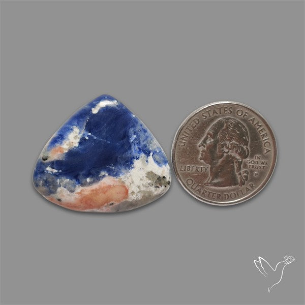Sunset Sodalite Cabochon