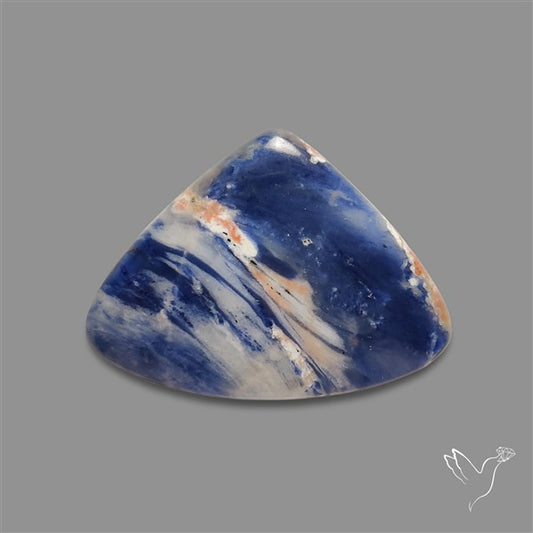 Sunset Sodalite Cabochon