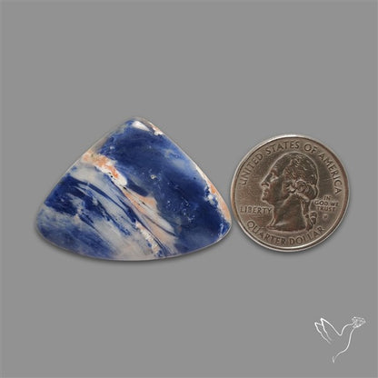Sunset Sodalite Cabochon