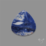 Sunset Sodalite Cabochon