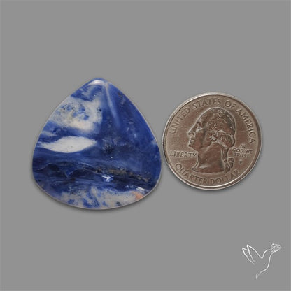 Sunset Sodalite Cabochon