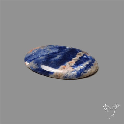 Sunset Sodalite Cabochon