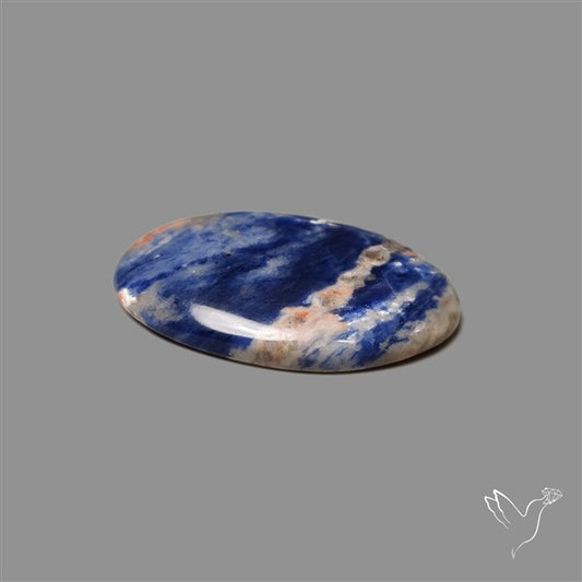 Sunset Sodalite Cabochon