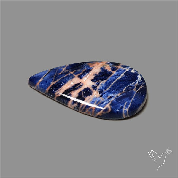 Sunset Sodalite Cabochon