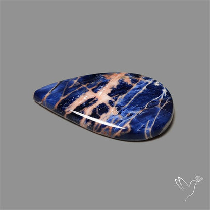 Sunset Sodalite Cabochon