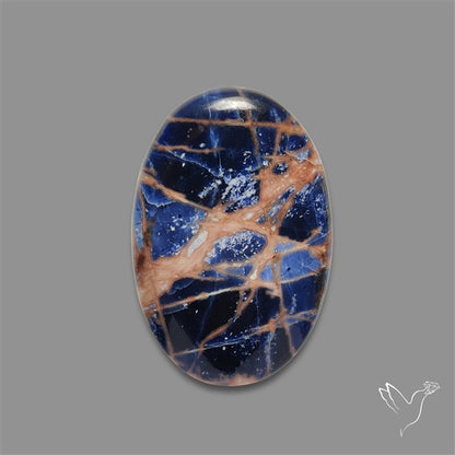 Sunset Sodalite Cabochon