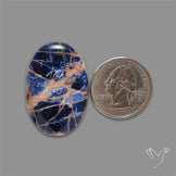 Sunset Sodalite Cabochon