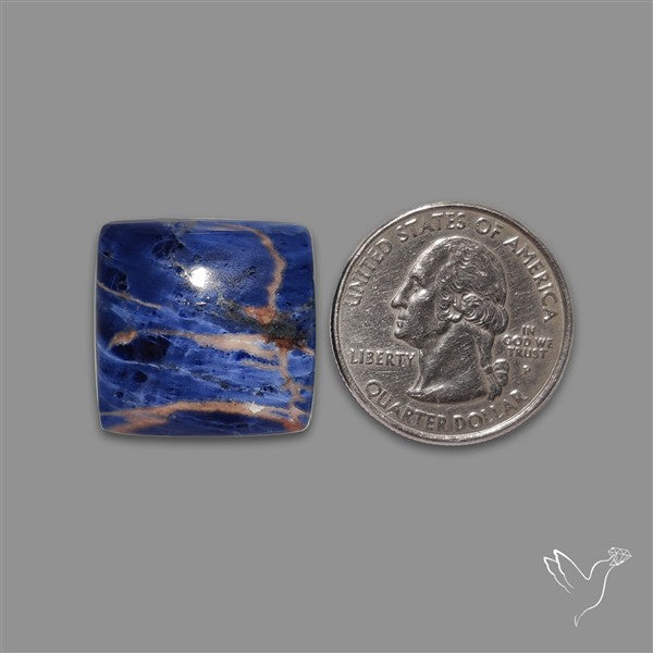 Sunset Sodalite Cabochon