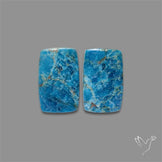 Sky Blue Apatite Pair