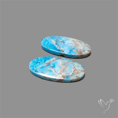 Sky Blue Apatite Pair