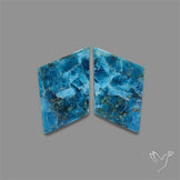 Sky Blue Apatite Pair