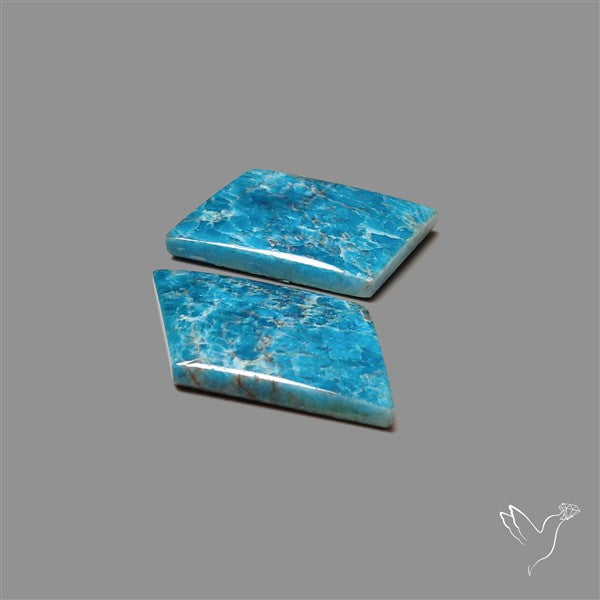 Sky Blue Apatite Pair