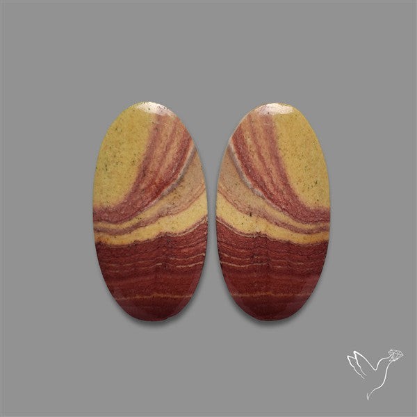 Australian Imperial Jasper Pair
