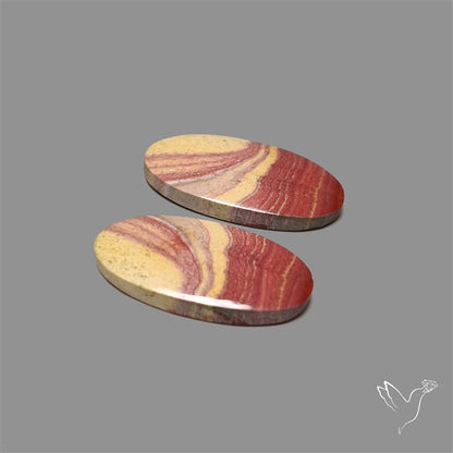 Australian Imperial Jasper Pair