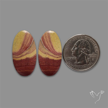 Australian Imperial Jasper Pair
