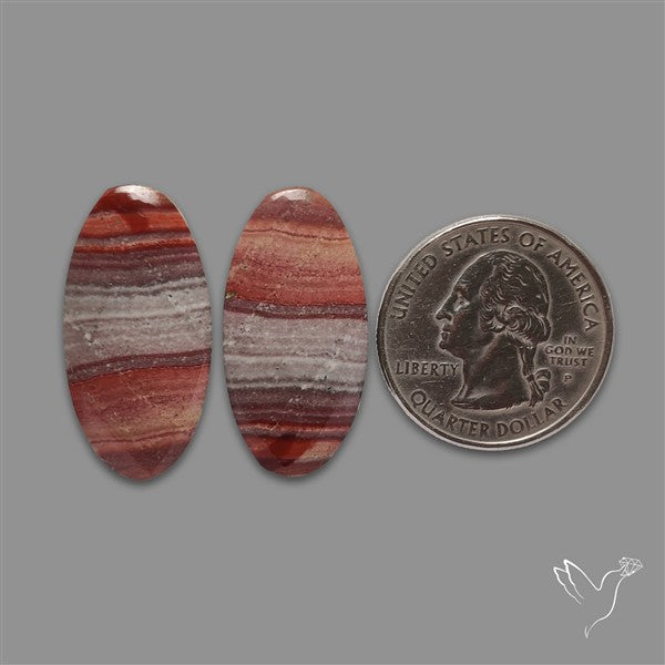 Australian Imperial Jasper Pair