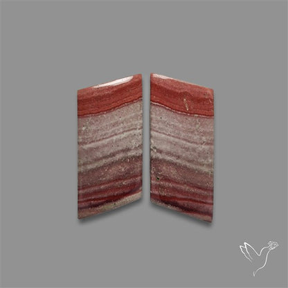 Australian Imperial Jasper Pair