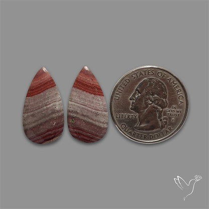 Australian Imperial Jasper Pair