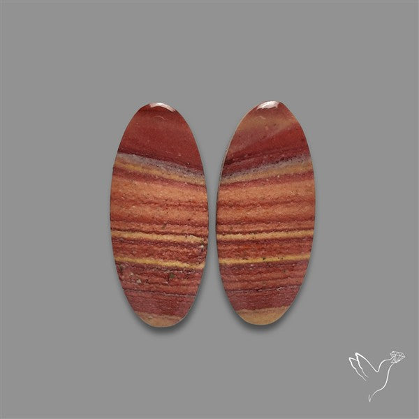 Australian Imperial Jasper Pair
