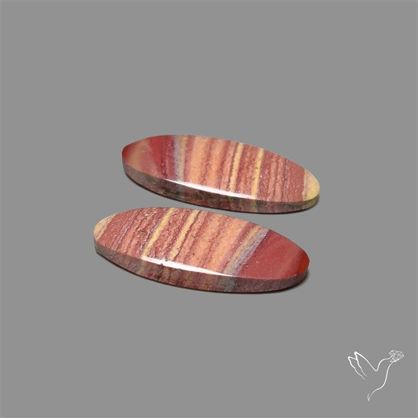 Australian Imperial Jasper Pair