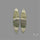 Green Serpentine Cabochons Pair