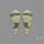 Green Serpentine Cabochons Pair
