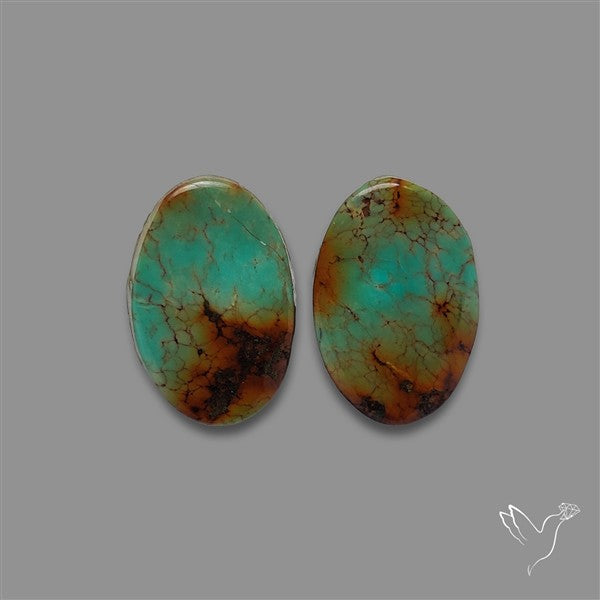 Royston Turquoise Pair