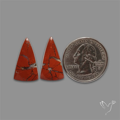 Brecciated Mookaite Pair