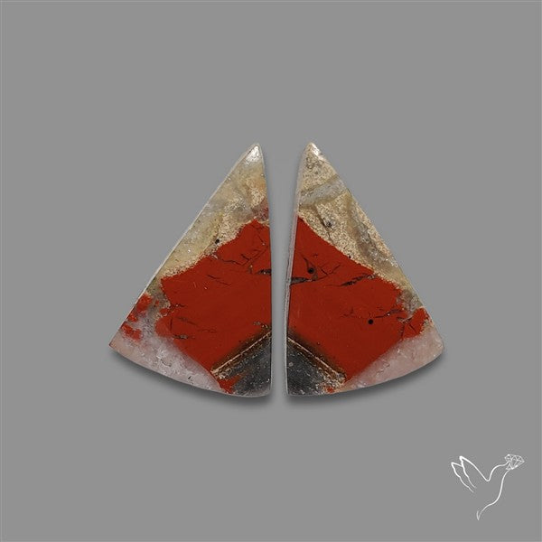 Brecciated Mookaite Pair