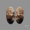 Indonesian Palmroot Agate Pair