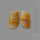Yellow Calcite Cabochons Pair