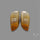 Yellow Calcite Cabochons Pair