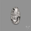 Rose Cut Black Tourmalinated Quartz