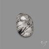 Rose Cut Black Tourmalinated Quartz