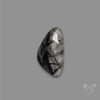 Rose Cut Black Tourmalinated Quartz