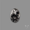 Rose Cut Black Tourmalinated Quartz