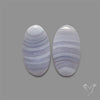 Blue Lace Agate Pair