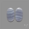 Blue Lace Agate Pair