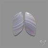 Blue Lace Agate Pair
