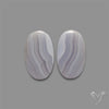 Blue Lace Agate Pair