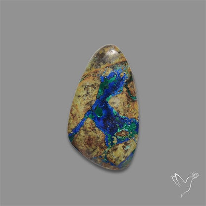 Morenci Azurite Malachite Cabochon
