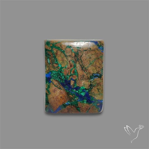 Morenci Azurite Malachite Cabochon